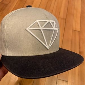Diamond Supply Co. SnapBack Grey / Navy
